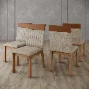 Juego comedor COIMBRA 4 sillas