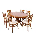 Comedor Mesa Extensible 6 Sillas