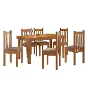 Juego comedor 6 sillas CANELA